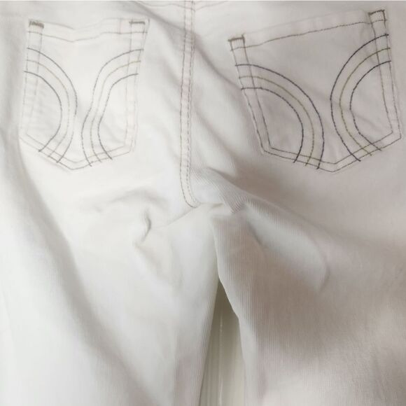 My Michelle 11 White Corduroy Full Length Pockets Women's Jean's - Picture 8 of 8